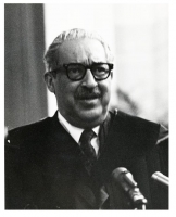 WCL Convocation-March 20, 1968. Thurgood Marshall, Assoc. Justice Supreme Court