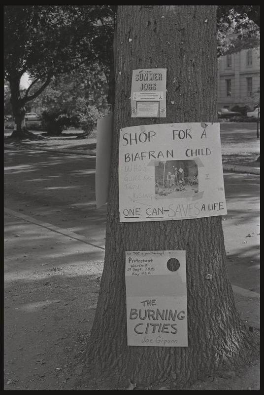 American University campus, October 5, 1968